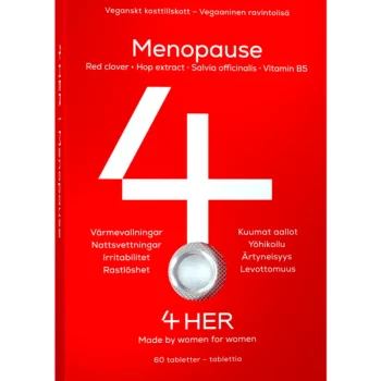 4her Terveysravinteet Ja -valmisteet^Ravintolisä 60 Kpl Menopause
