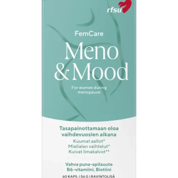 Rfsu Terveysravinteet Ja -valmisteet^Ravintolisä 60 Kpl Meno & Mood