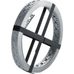 Mitek Rakennuskulmat Ja -kiinnikkeet-Reikävanne 19 X 0,7 Mm X 10 M Sinkitty