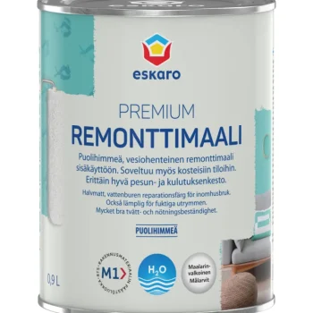 Eskaro Maalit-Remonttimaali Premium Maalarinvalkoinen 0,9 L