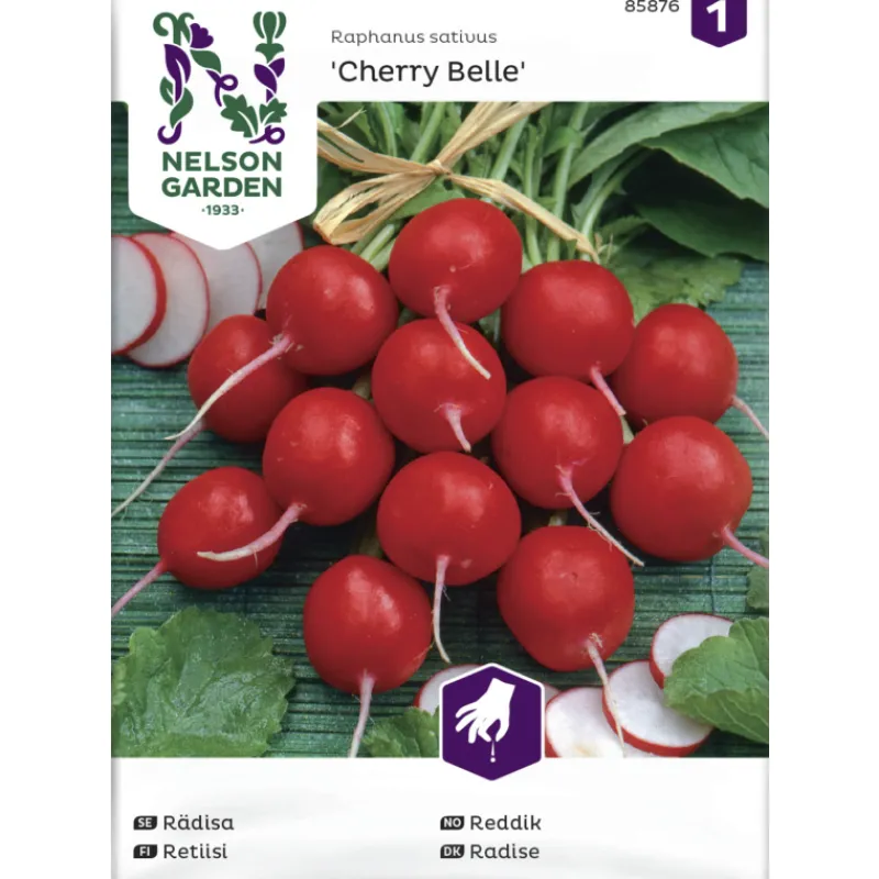 retiisi-siemen-nelson-garden-b-lmHPovDL-0.webp Nelson Garden Basic Kasvien Ja Nurmikonsiemenet-Retiisi Siemen Cherry Belle
