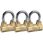 Abloy Pienrauta-Riippulukko 3 Kpl, 6 Avainta