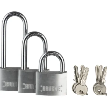 Brücke Pienrauta-Riippulukko, Alumiinia, 3 Kpl 50 Mm