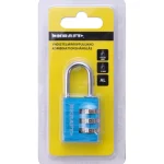 Kraft Pienrauta-Riippulukko, Sanka 30 Mm, Numeroyhdistelmä