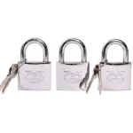 Finbullet Pienrauta-Riippulukkosarja 3 X 38 Mm Kromattu