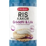 Friggs Maissi-, Kaura-, Ja Riisikakut^Riisikakku 125 G Kermaviili & Sipuli