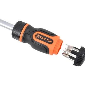 Tactix Käsityökalut-Räikkäruuvitaltta 6 Osaa
