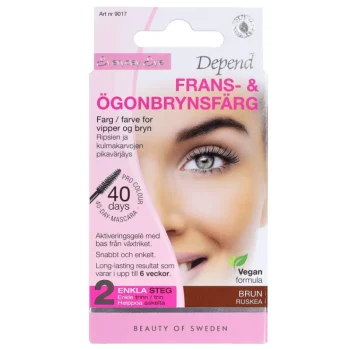 Depend Silmämeikit^Ripsien Ja Kulmien Kestoväri Ruskea