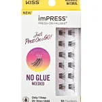 Kiss Silmämeikit^Ripsitupsut ImPRESS Press On Single 02