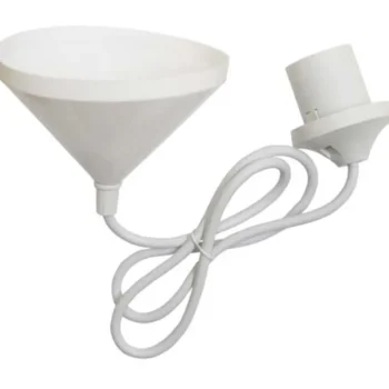 Harju Sähköasennustarvikkeet-Ripustusjohto E27 Sileä 1m