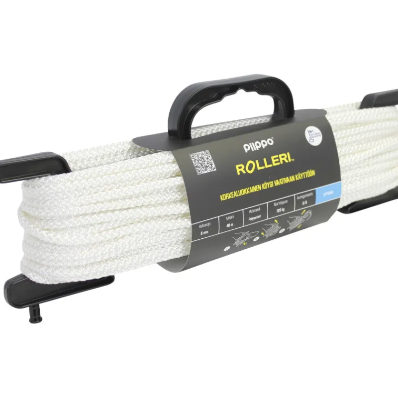 rolleri-6-mm-40-m-valkoinen-CkDoHLzw-0.webp Piippo Kettingit, Köydet Ja Kuormansidonta-Rolleri 6 Mm 40 M Valkoinen
