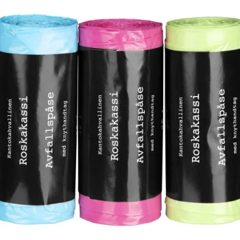 Roskapussit Ja -kassit^Roskakassi 25 L 20 Kpl / Rl Värilajitelma