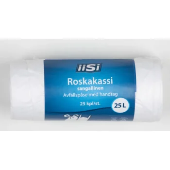 Iisi Roskapussit Ja -kassit^Roskakassi 25 L Valkoinen