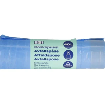 Iisi Roskapussit Ja -kassit^Roskakassi 40 L Nauhoilla