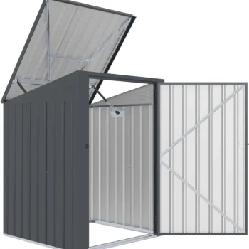 Fornorth Piharakennukset-Roskakatos 98 X 101 X 131 Cm, Tummanharmaa