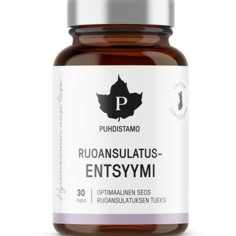 ruoansulatusentsyymi-puhdistam-FUcYCuqp-0.webp Puhdistamo Terveysravinteet Ja -valmisteet^Ruoansulatusentsyymi 30 Kpl