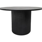 Tenstar Huonekalut-Ruokapöytä Siera Musta