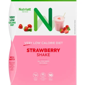Nutrilett Painonhallinta Ja Paastotuotteet^Ruokavalionkorvike 10 X 35 G VLCD Strawberry Shake