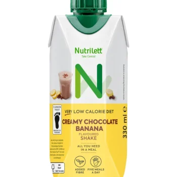 Nutrilett Painonhallinta Ja Paastotuotteet^Ruokavalionkorvike 330 Ml VLCD Creamy Chocolate Banana Shake