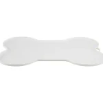 Real Dog Koiratarvikkeet^Ruokinta-alusta Luu Valkoinen