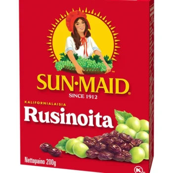 Sun Maid Pähkinät Ja Kuivatut Hedelmät^Rusina 200 G Kivetön