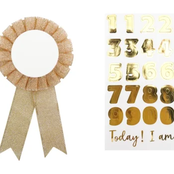 Let's Party Juhlakoristeet-Ruusuke Syntymäpäivä