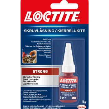 Loctite Liimat, Massat Ja Tasoitteet-Ruuvi- Ja Laakerilukite 5g Voimakas