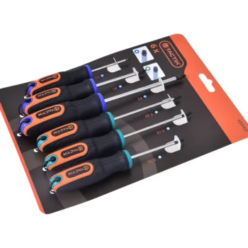 Tactix Käsityökalut-Ruuvimeisselisarja 6osaa PZ&TORX