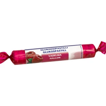 Siripiri Terveysravinteet Ja -valmisteet^Rypälesokeripastilli 40 G Vadelma