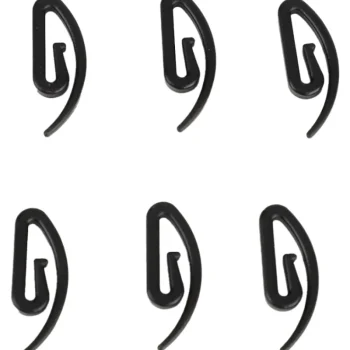 Kotikulta Verhot Ja Verhotarvikkeet-Rypytysnauhakoukku 20 Kpl Musta