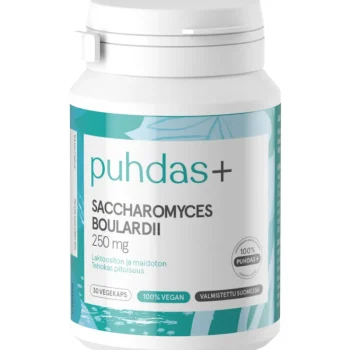 Puhdas+ Terveysravinteet Ja -valmisteet^Saccharomyces Boulardii 250 Mg 30 Kaps