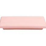 Miny Saunatarvikkeet Ja -aineet-Saippualautanen Raidat Vaaleanpunainen