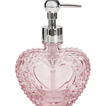 Kotikulta Kylpyhuoneen Pientarvikkeet^Saippuapumppu Sydän Roosa