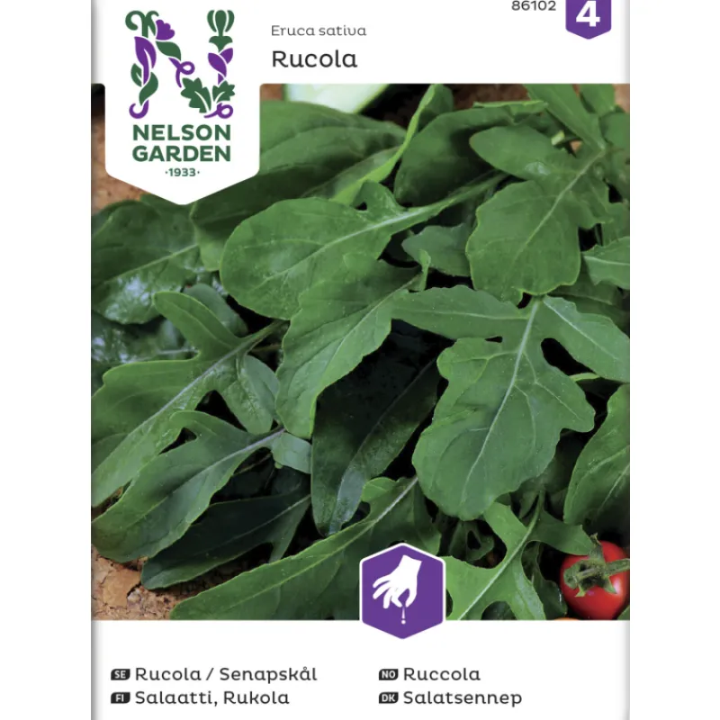 salaatti-siemen-nelson-garden-XYLurAUz-0.webp Nelson Garden Basic Kasvien Ja Nurmikonsiemenet-Salaatti Siemen Rukola