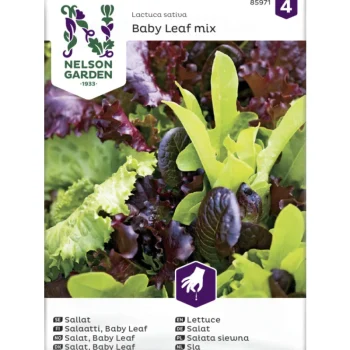 Nelson Garden Basic Kasvien Ja Nurmikonsiemenet-Salaatti Siemenseos Baby Leaf