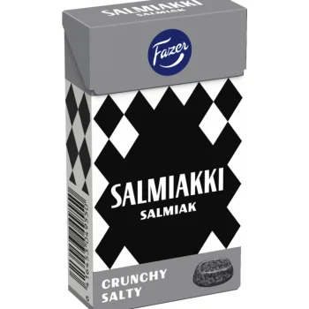 Fazer Karkit^Salmiakkipastilli 38 G Crunchy Salty