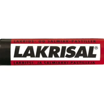 Lakrisal Karkit^Salmiakkipastilli 25 G