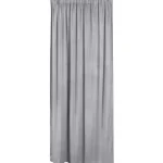 Kotikulta Verhot Ja Verhotarvikkeet-Samettiverho Helia Vaaleanharmaa