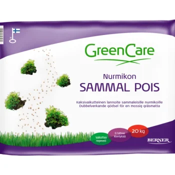 Greencare Puutarhalannoitteet-Sammaleenpoistaja 20 Kg Sammal Pois