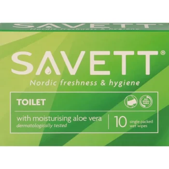 Savett Hyvinvointi- Ja Terveydenhoitotarvikkeet^Saniteettipyyhe 10 Kpl Toilet