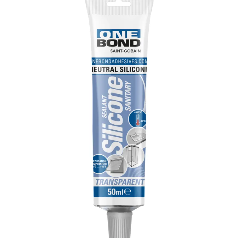 saniteettisilikoni-onebond-50-KzDoyVQF-0.webp Onebond Liimat, Massat Ja Tasoitteet-Saniteettisilikoni 50 Ml, Kirkas
