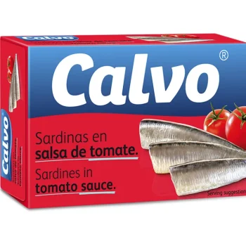 Calvo Säilykkeet^Sardiini 120 / 84 G Tomaattikastikkeessa