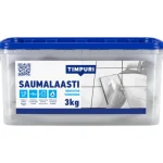 Timpuri Liimat, Massat Ja Tasoitteet-Saumalaasti 3 Kg Harmaa Muoviastia