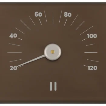 Rento Saunatarvikkeet Ja -aineet-Saunalämpömittari Alumiinia Terva