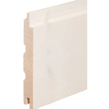 Aureskoski Rakennusmateriaalit-Saunapaneeli STS 14 X 120 X 2670 Mm, 6 Kpl,  valkoinen