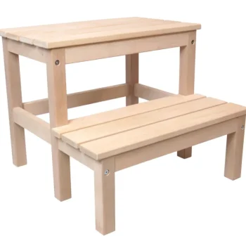 Gardeco Kylpyhuone- Ja Saunakalusteet^Saunaporrasjakkara