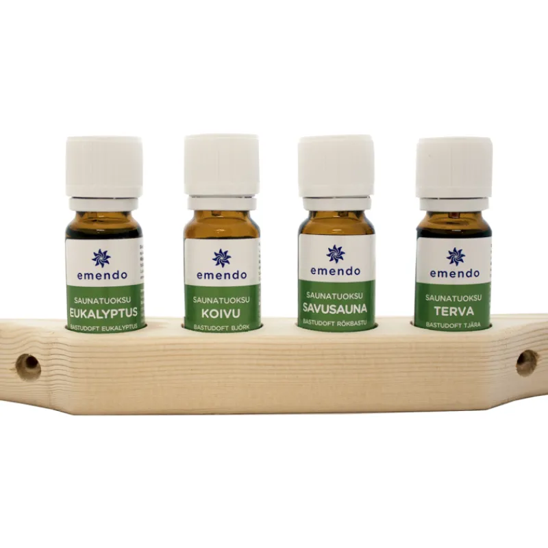 saunatuoksu-4x10ml-puuteline-CTEBYGVe-0.webp Emendo Saunatarvikkeet Ja -aineet-Saunatuoksu 4x10ml Puuteline
