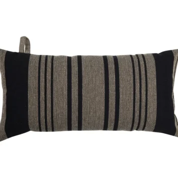 Kotikulta Kylpyhuone- Ja Saunatekstiilit-Saunatyyny 20 X 40 Cm Beige/musta