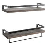 Chic Home Pienkalusteet-Seinähylly 2 Kpl 40 X 14 X 14 Cm Wieno