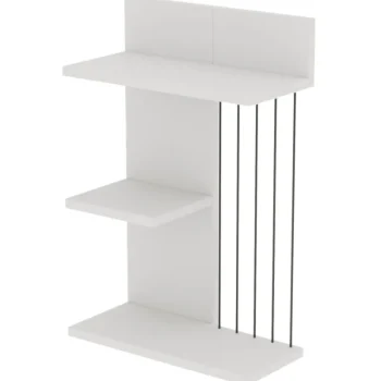 Chic Home Pienkalusteet-Seinähylly 40 X 19 X 60 Cm Kaappo Valkoinen